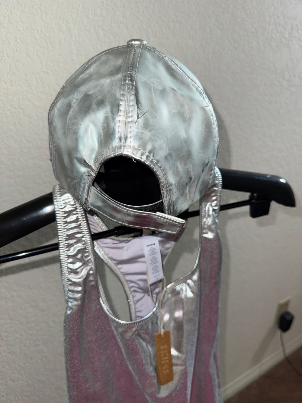 Metallic Silver Baseball Cap - Unbranded - Picture 7 of 9